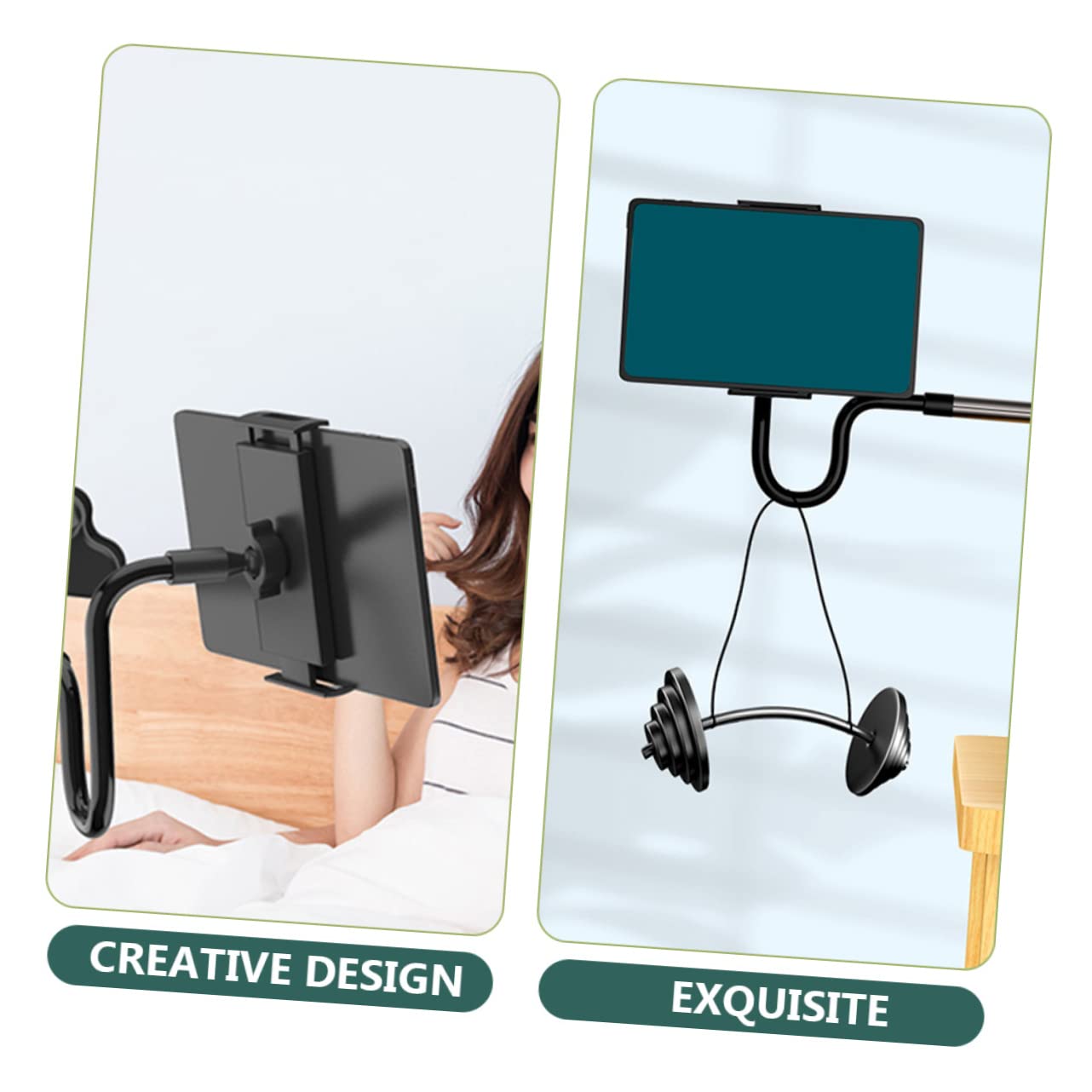 SEWACC Soporte para Móvil con Brazo Flexible y Desmontable para Streaming y Fotografía Cama