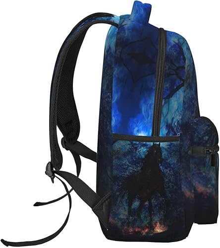 Miniatura 3 de Mochila negra de la capacidad grande del axolotl para la mochila ligera del viaje, negro 5, Mochilas Daypack