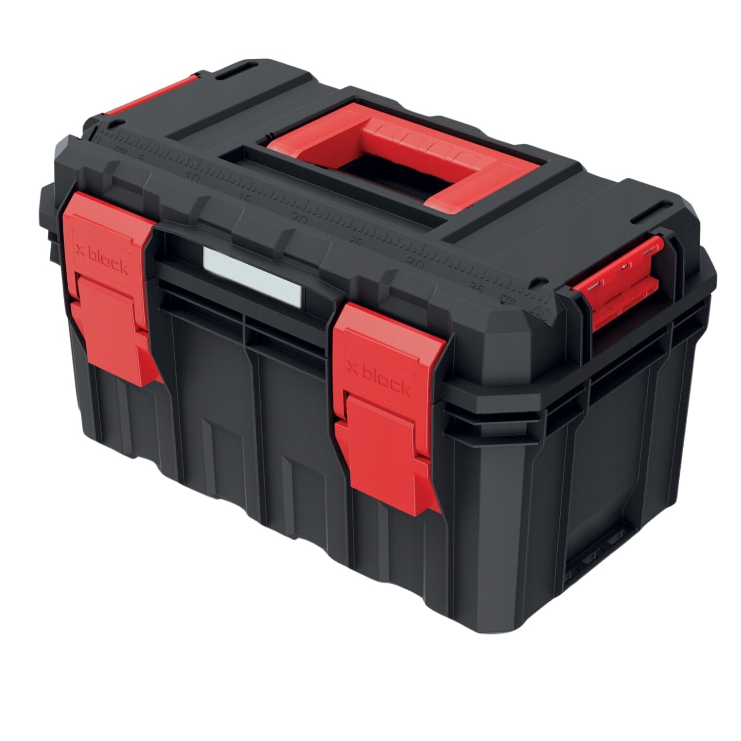 B2C Hand tool box Modular Organiser Stackable Lockable Heavy Duty Metal Hinges With Handles Garage Workshop (Small)