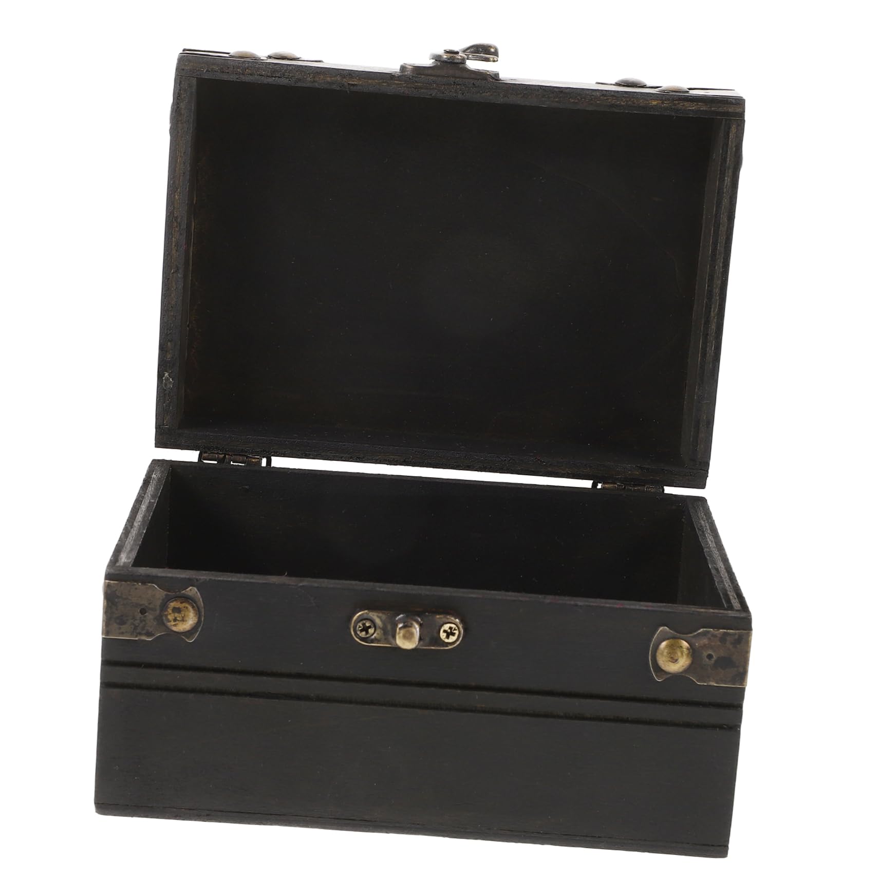 TOVINANNA Vintage Pirate Chest Jewelry Box Retro Storage Organizer for Necklaces Bracelets and Trinkets Decorative Treasure Chest for Home and Party Use