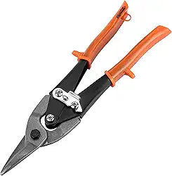 Tesoura Para Chapa de Metal Corte Reto 10 Pol 250 Mm