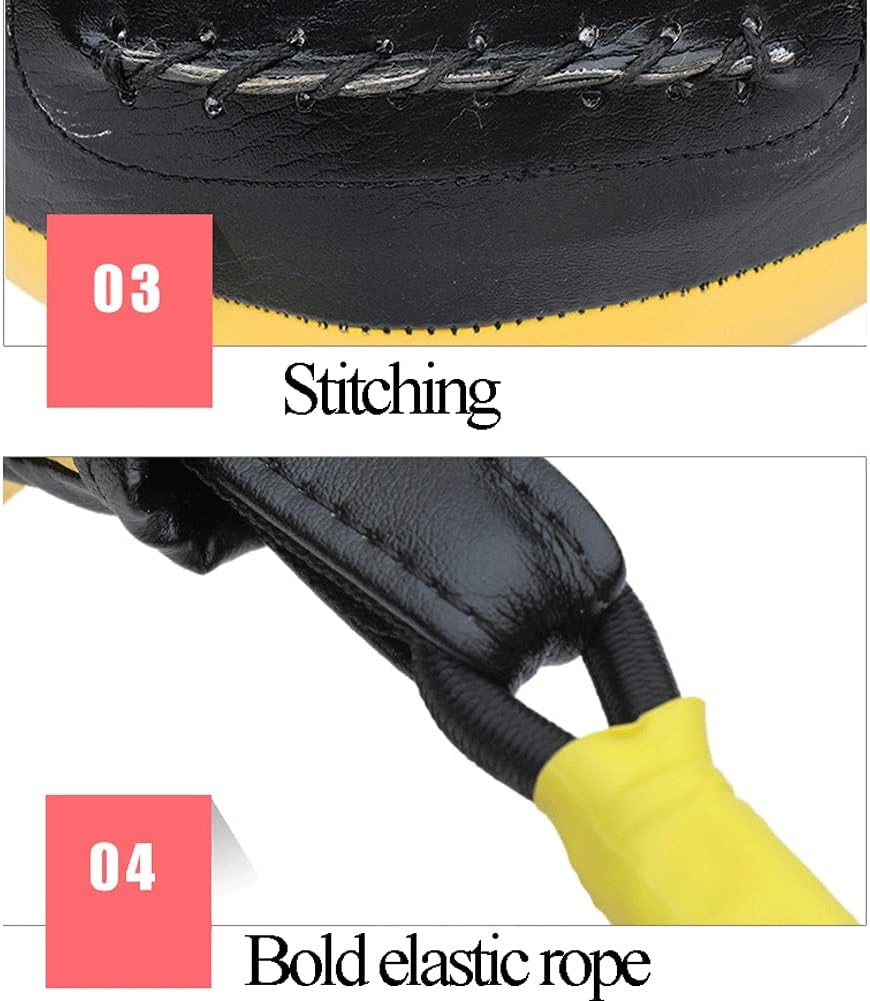 Boxing Speed Bag Double End Boxing Ball, Boxing Ceiling Punching Bag,Punch Trainer MMA Speed Training Adult/Kids Best Boxing Equipment for Training (Color : Black-Red)