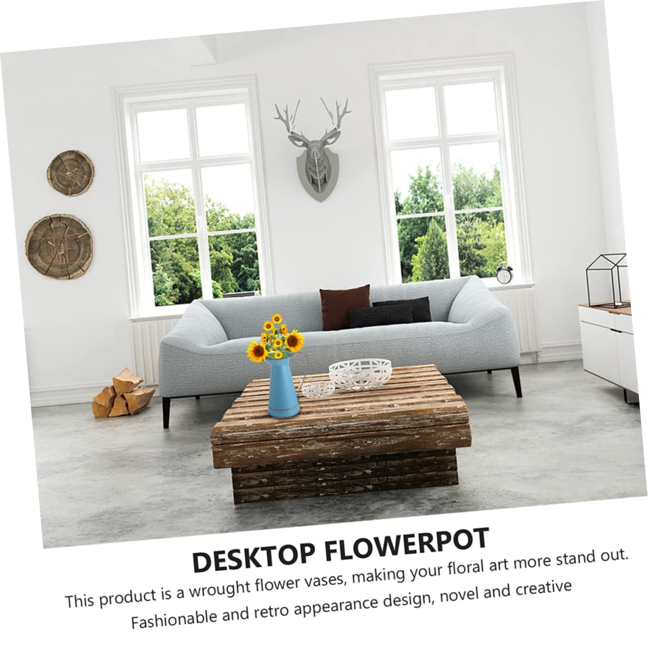 MAGICLULU 2stücke Blumenarrangement-Eimer Aus Metall Für Tischdeko Passend Für Rustikale Partys Und Hochzeitsfeiern Mit Ausgezeichneter Verarbeitung Und Schickem Design