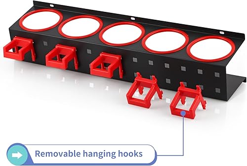 Miniatura 5 de MOLIGOU Estante de almacenamiento de botellas de spray de 2 piezas, organizador de botellas de montaje en pared, detalle de automóvil, soporte de