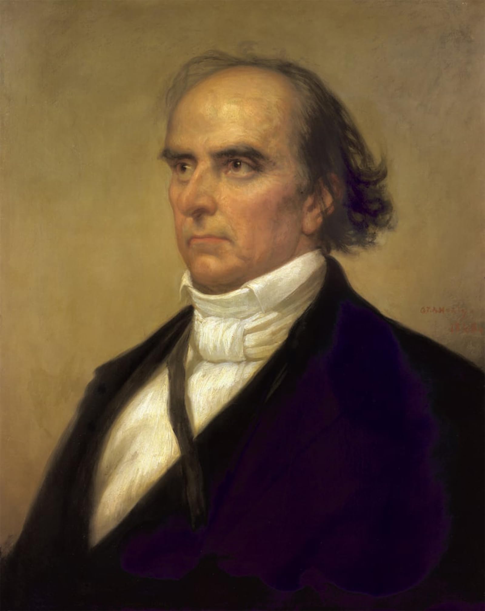 SERENDIPITP Aesthetic Poster Photo Wall Print Retro Picture Daniel Webster by George Peter Alexander Healy Modern Wall Artwork for Home Decor 60x90cm