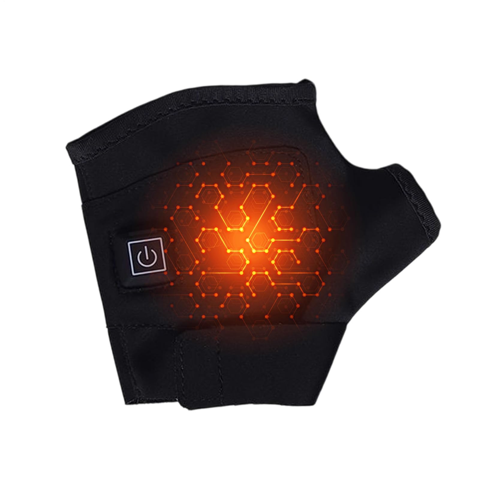 Heated Winter Gloves | Touchscreen Fingerless - USB Heating Fingerless Gloves Hand Warmers - for Men Women Youth Teens Athletes Skiing Hiking Working Snowboarding Sports Sledding