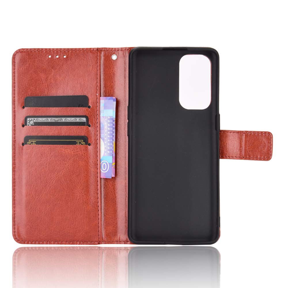 Puxssul Funda Para Oppo Find X3 Neo 5G, Funda De Piel Sintética De TPU Suave, Extremadamente Ligera, Protección De Cámara, Funda De Piel Para Oppo Find X3 Neo 5G (verde Azulado