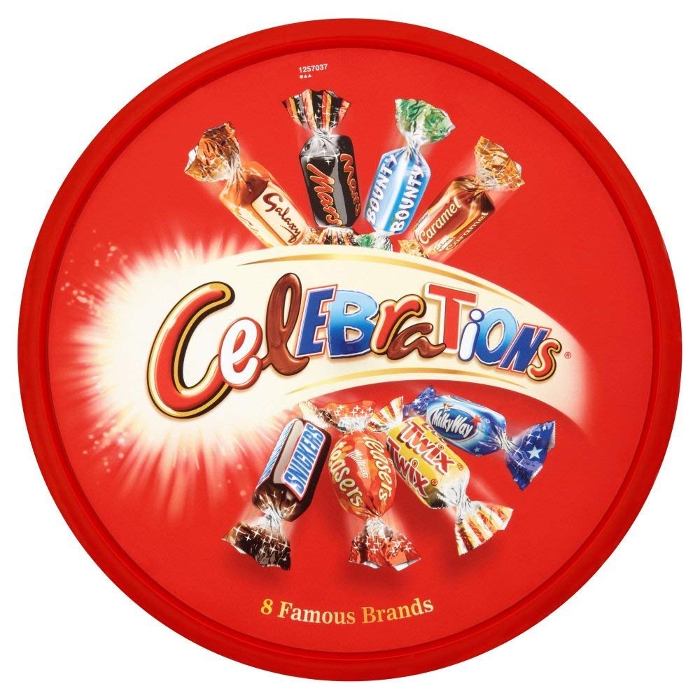 Celebrations Tub, 8 Famous Brans Chocolate, 650g- Buy Online in India