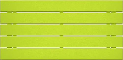 Miniatura 7 de WestinTrends Malibu - Mesa de centro para exteriores, 35 x 17.5 pulgadas, para todo tipo de clima, de madera de polietileno, para patio, jardín,