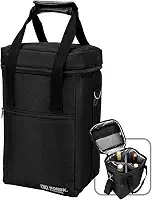 Bolsa Térmica Cooler Para Vinhos Bebidas Nordk KeepItCool Com Divisórias