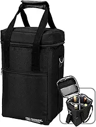 Bolsa Térmica Cooler Para Vinhos Bebidas Nordk KeepItCool Com Divisórias