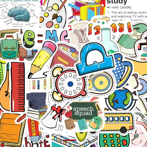 BSITSSS 150 Piezas Stickers Aesthetic, Pegatinas Scrapbooking Vuelta al Cole 50 Estilos, Pegatinas para Album de Fotos Scrapbook Vacaciones Journaling