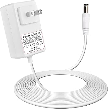 10FT 5V 1A Power Adapter Charger Replacement for Philips Hue Bridge 2.0 2.1 1st 2nd 3rd Gen CE0979 458471 464479 3241312018A Long Cord Stable Power Supply for Hue Smart Bridge Hub