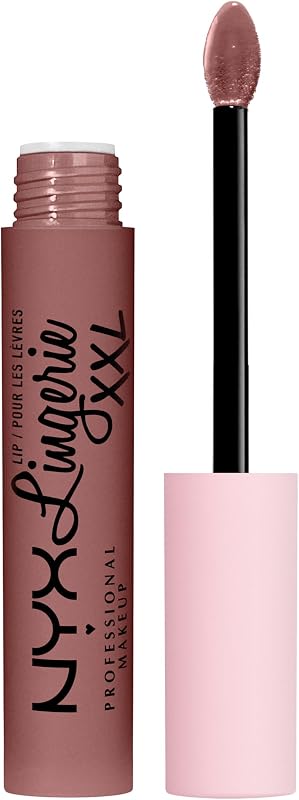 NYX PROFESSIONAL MAKEUP Lip Lingerie XXL Lápiz labial líquido mate - Unhooked (Beige tonificado gris)