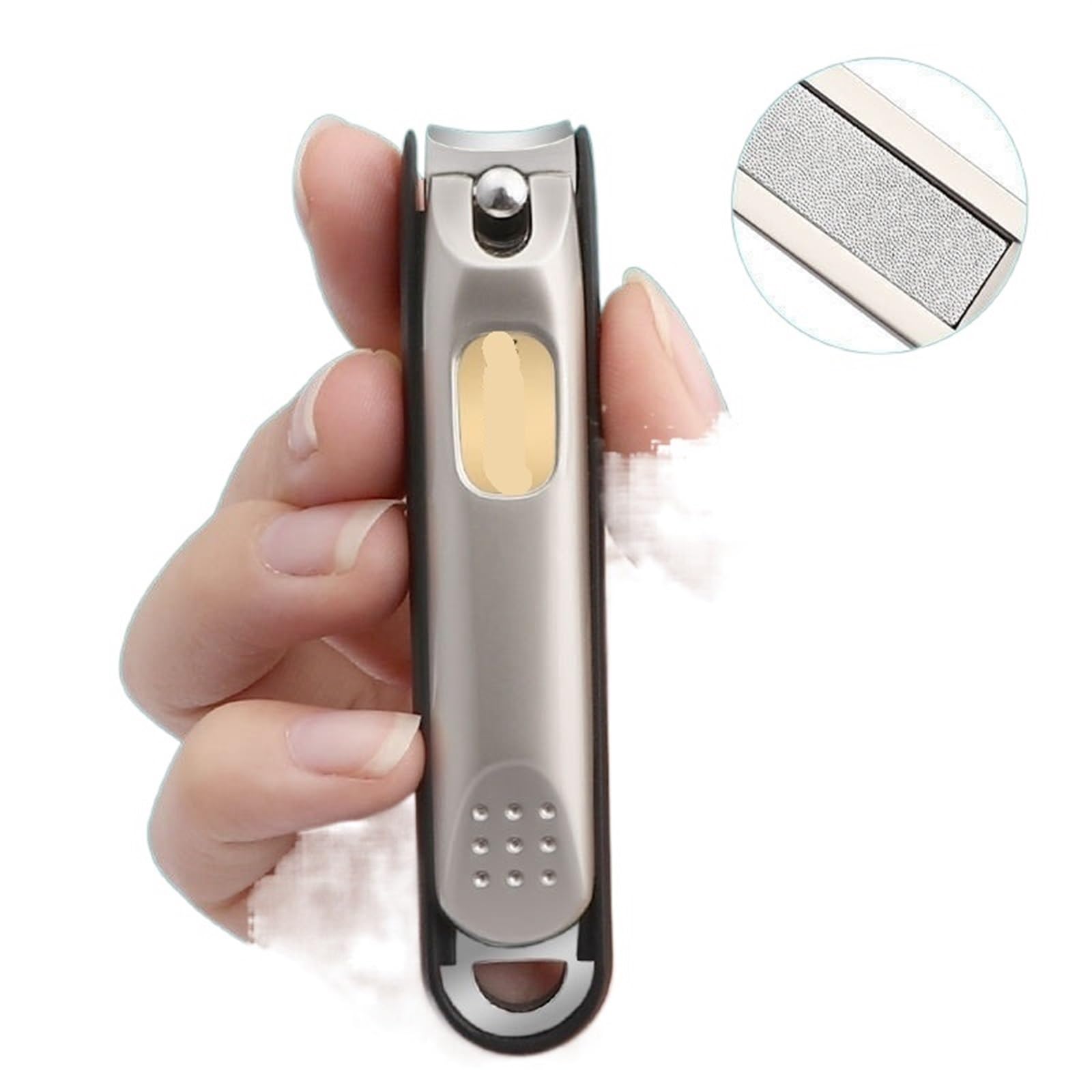 JINGYAN Cortaúñas Nail Trimmer Pedicure Scissor Clippers Fingernail Cutter Manicure Tools