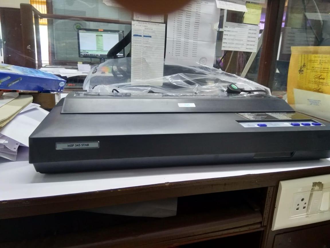 Amazon.in Buy TVS MSP 345 Monochrome Dot Matrix Printer Online at Low