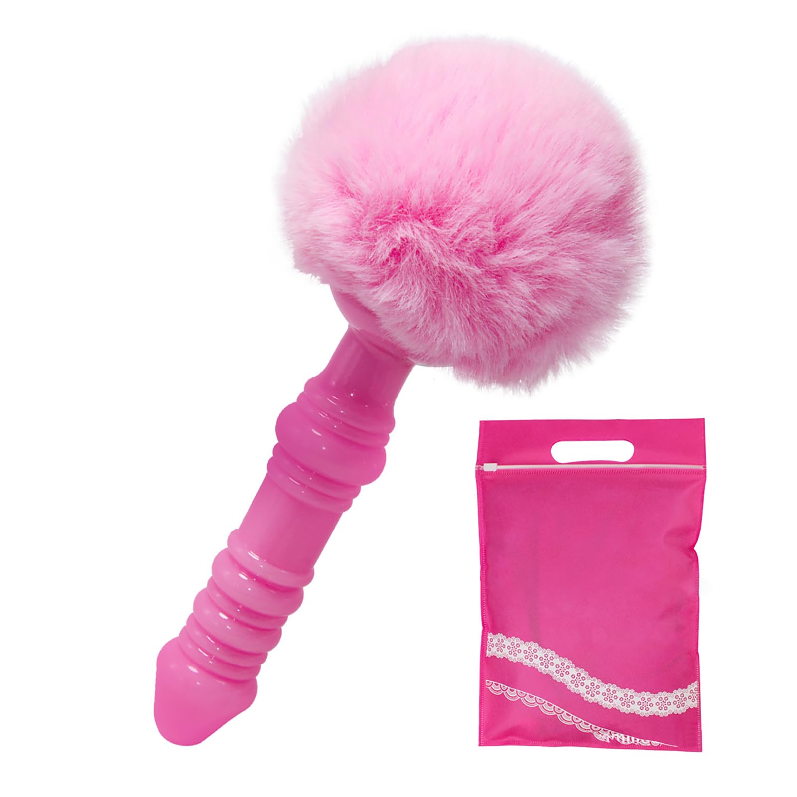 Bunny Anal Plug Plush Rabbit Plug Anus Plug Animal Butt Plug Rabbit Tail Sex Toy for Women Men