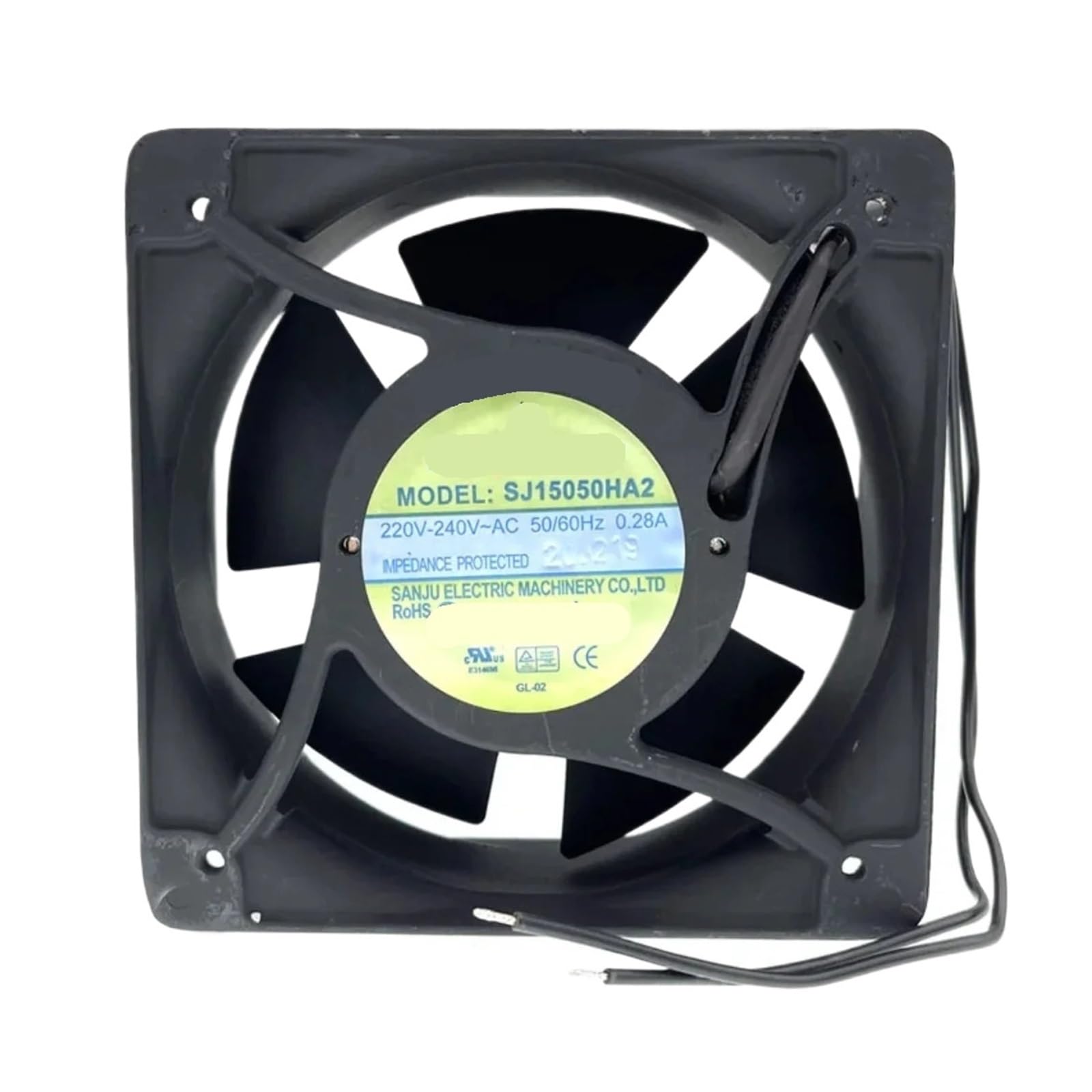 PEQYUACTE 150mm Fan SJ15050HA2 150x150x50mm AC 220V 240V Cooling Fan