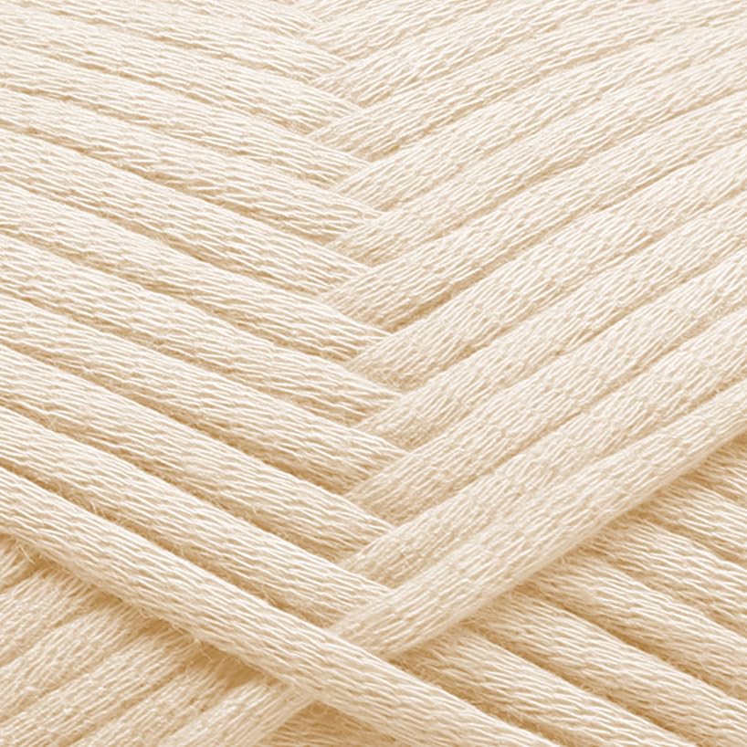 Image of Soft Yarn for Crocheting - Crochet & Knitting Yarn, Beginner Yarn with Easy-to-See Stitches, 250 Yds Amigurumi Yarn, Cotton-Nylon Blend Tshirt Yarn for Crocheting, Worsted Weight Yarn 4, Sand