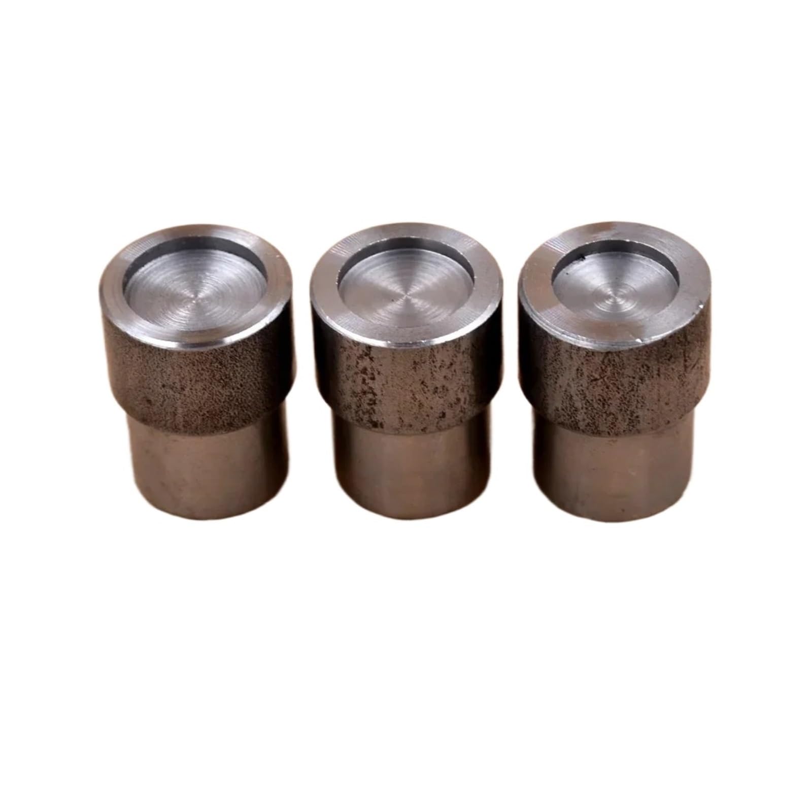 Snap Fasteners Botón Die Molde de broches presión 8/10/12/14/15/17/20 mm | Moldes de remaches de metal, molde de hebilla de superficie presionado a mano(14MM 15MM 16MM)