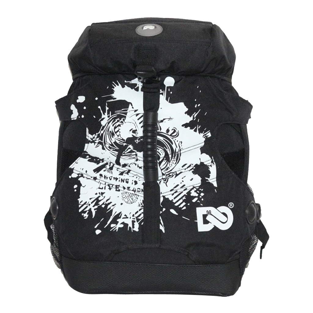 B Baosity Patinaje Patines Roller Skate Mochila Deportiva de Skate Línea Accesorios de Patinaje de Mujeres - Negro 1