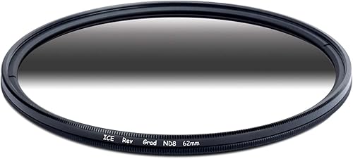 Vidrio óptico de la parada del ND 62 de la densidad neutra del filtro de puesta de sol del grado ND8 del revés del hielo 203.4 ft m 3