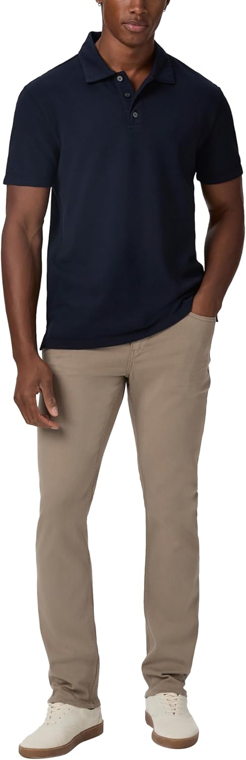 Paige Mens Demille Cotton Pique Polo - Image 2