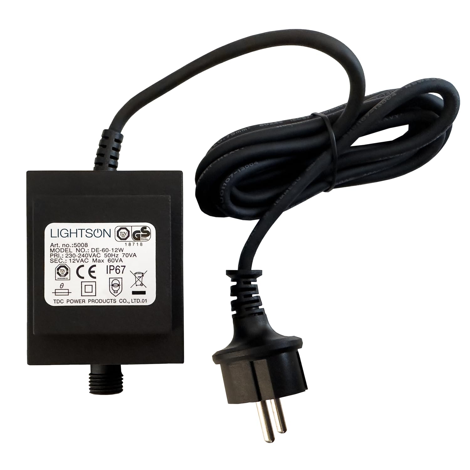 Trasformatore da 60 W per LighsOn Garden Plug & Play