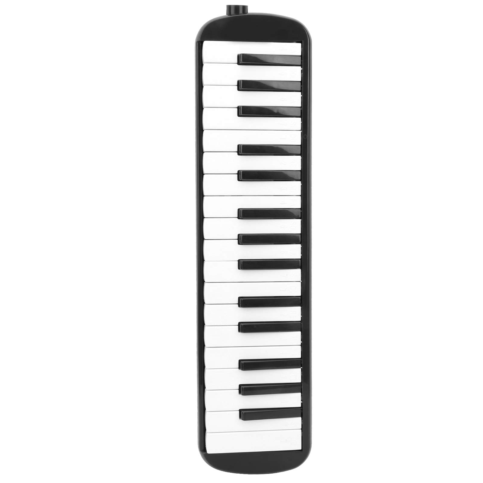 IRIN Melodica 32 Touches pour Enfants et Adultes avec Étui de Transport, Instrument de Musique Polyvalent, Design Compact, Son Clair, Idéal pour Débutants et Éducation Musicale (Noir)