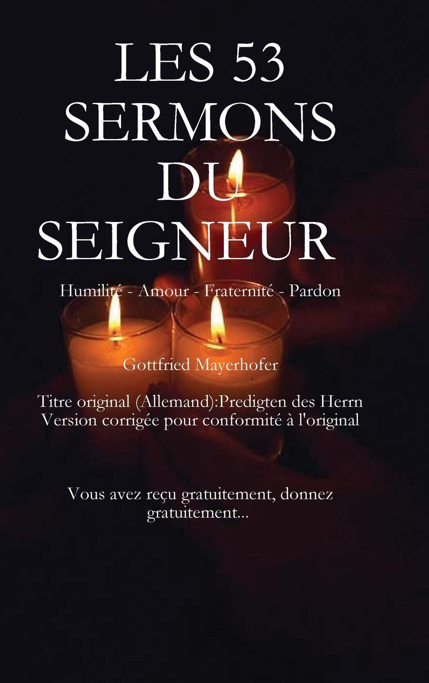 Les 53 Sermons Du Seigneur