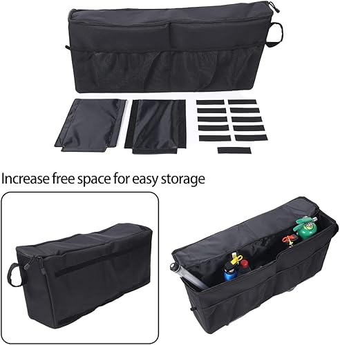 Miniatura 5 de HAPPYHORSE Para Mercedes-Benz Clase G W463 G63 G65 G55 G500 G550 G350d 2004-2018 bolsa de almacenamiento de maletero de coche (uno a la izquierda)