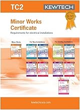 Kewtech Corporation TC2 Electrical Installation Minor Works Certificate