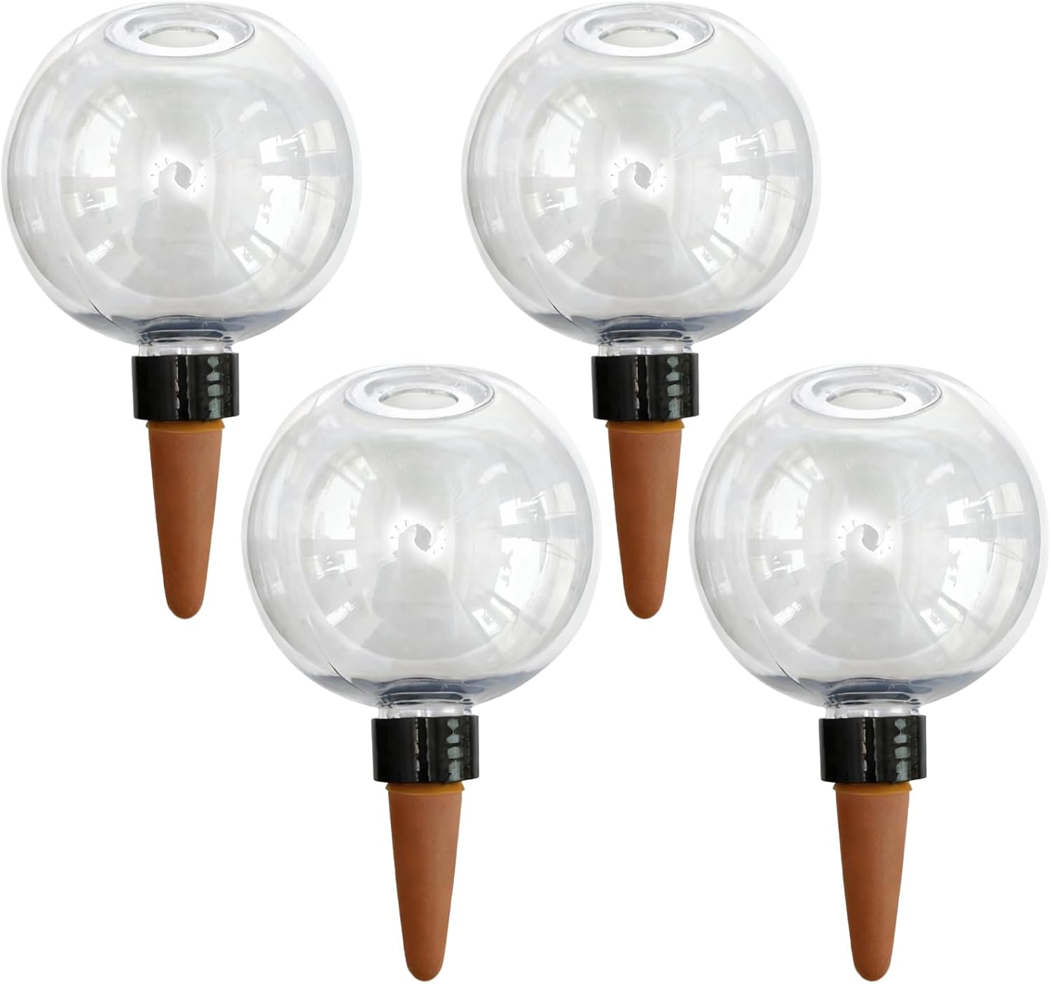 4 Pcs Automatic Drip Irrigation Plant Watering Globes, 500Ml Self Watering Planter Insert, For Indoor & Outdoor Plants, Travel Plant Sitter
