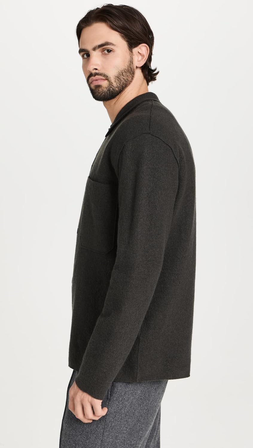 NN07 Men's Jonas Full Button Sweater - Image 4