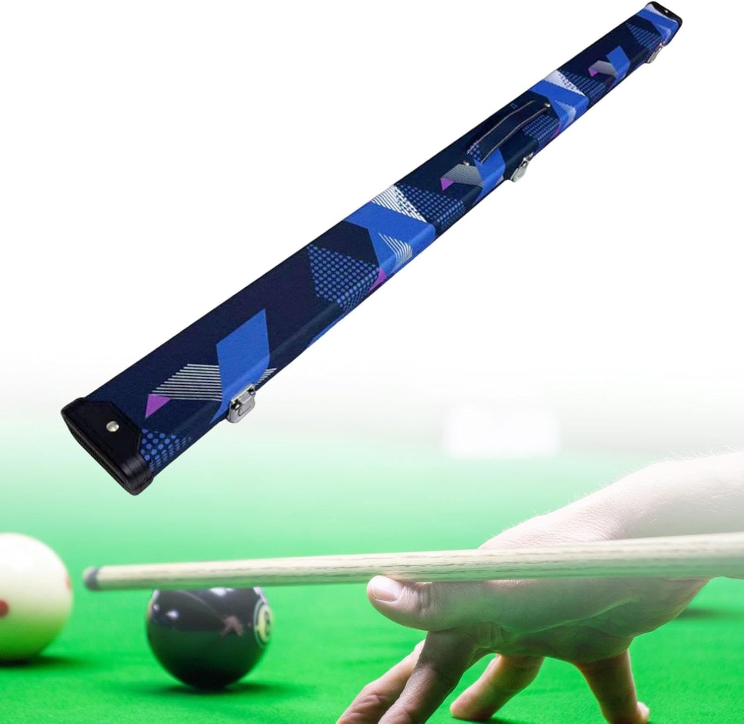 Billiards Pool Cue Case PU Billiard Pool Cue Bag for Beginner Traveling