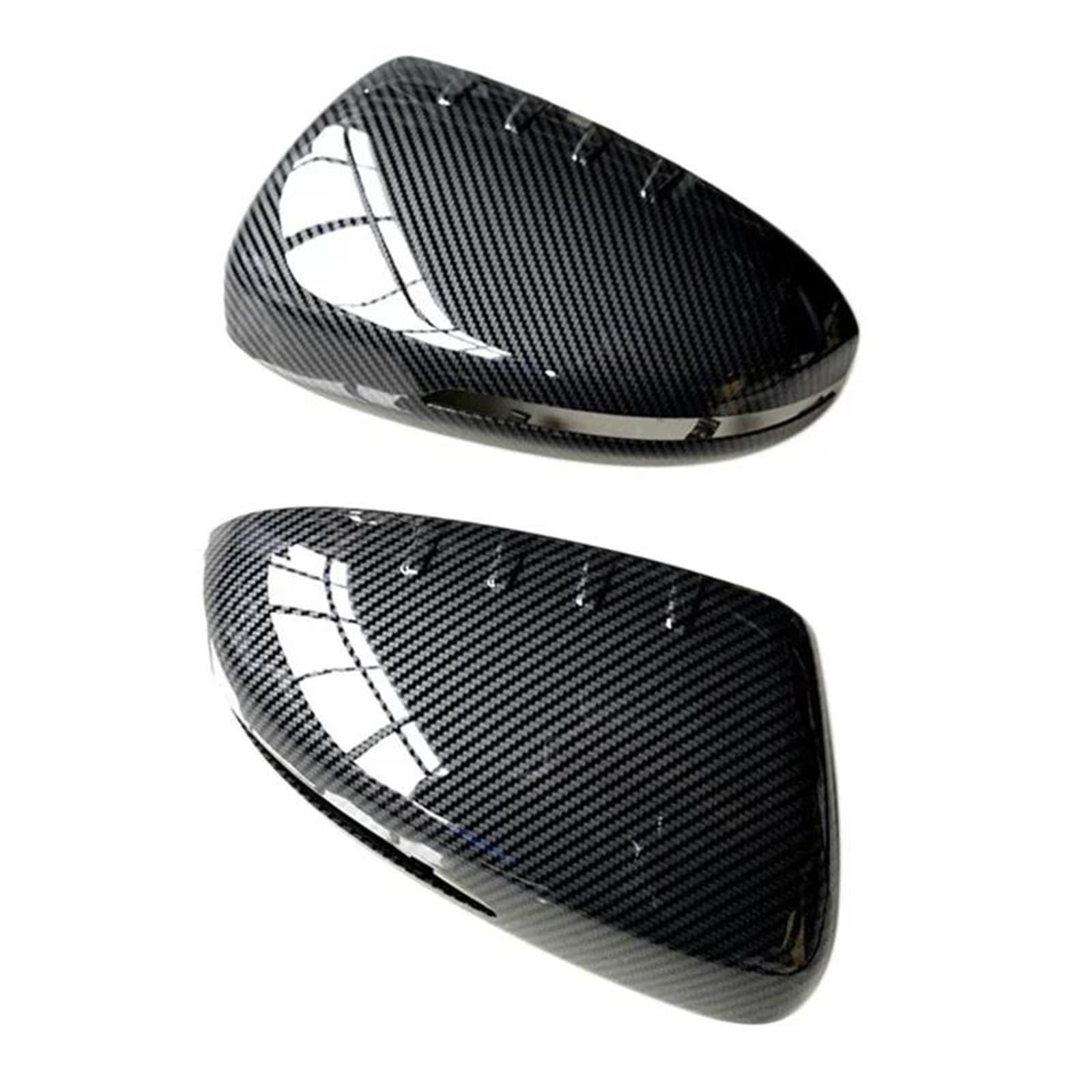 Car Door Wing Mirror Cover Car Rearview Side Mirror Cover Wing Cap Exterior Door Housing Shell Trim Frame Sticker for KIA K5 for Optima 2011-2019(for 2011-2015)