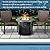 BALI OUTDOORS 30 Inch Round Gas Fire Pit Table, 50,000 BTU Propane Fire Pit Column with Blue Fire Glass Stone for Outside Patio and Garden