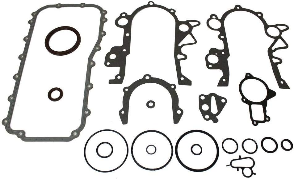 DNJ EK1136 Engine Rebuild Kit for 1998-1998 Chrysler, Dodge, Plymouth Caravan, Grand Caravan, Grand Voyager 3.3L V6 12V OHV 3301cc