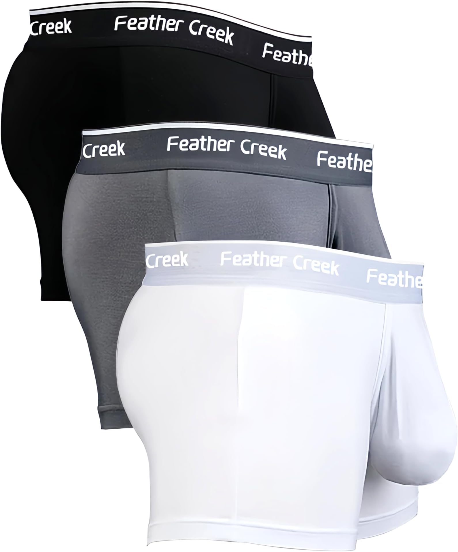 Mens Pouch Underwear Men's Separate Big Pouch Comfy Briefs Comfy Mid-Rise Pouch Bikini Brief Boxer Briefs