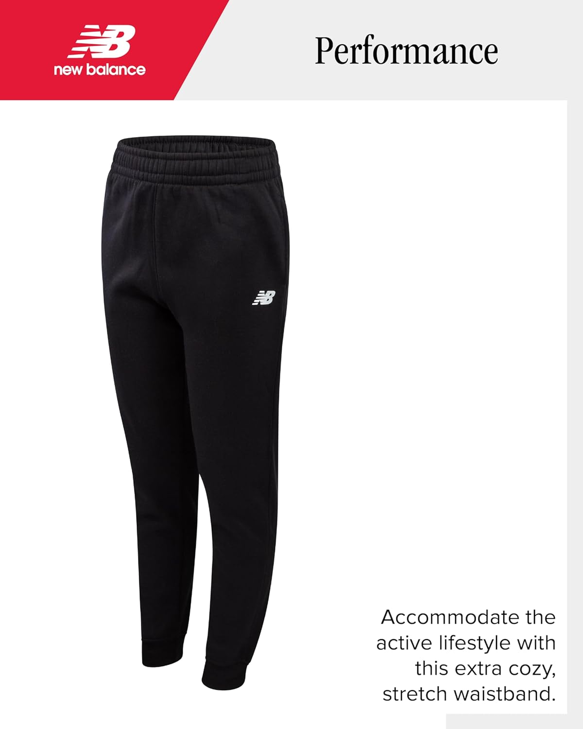 New Balance Boys Sweat Suit Set - 2 Piece Soft Fleece Pullover Hoodie & Jogger Sweatpants for Boys Tracksuit Set (8-16) - Image 6