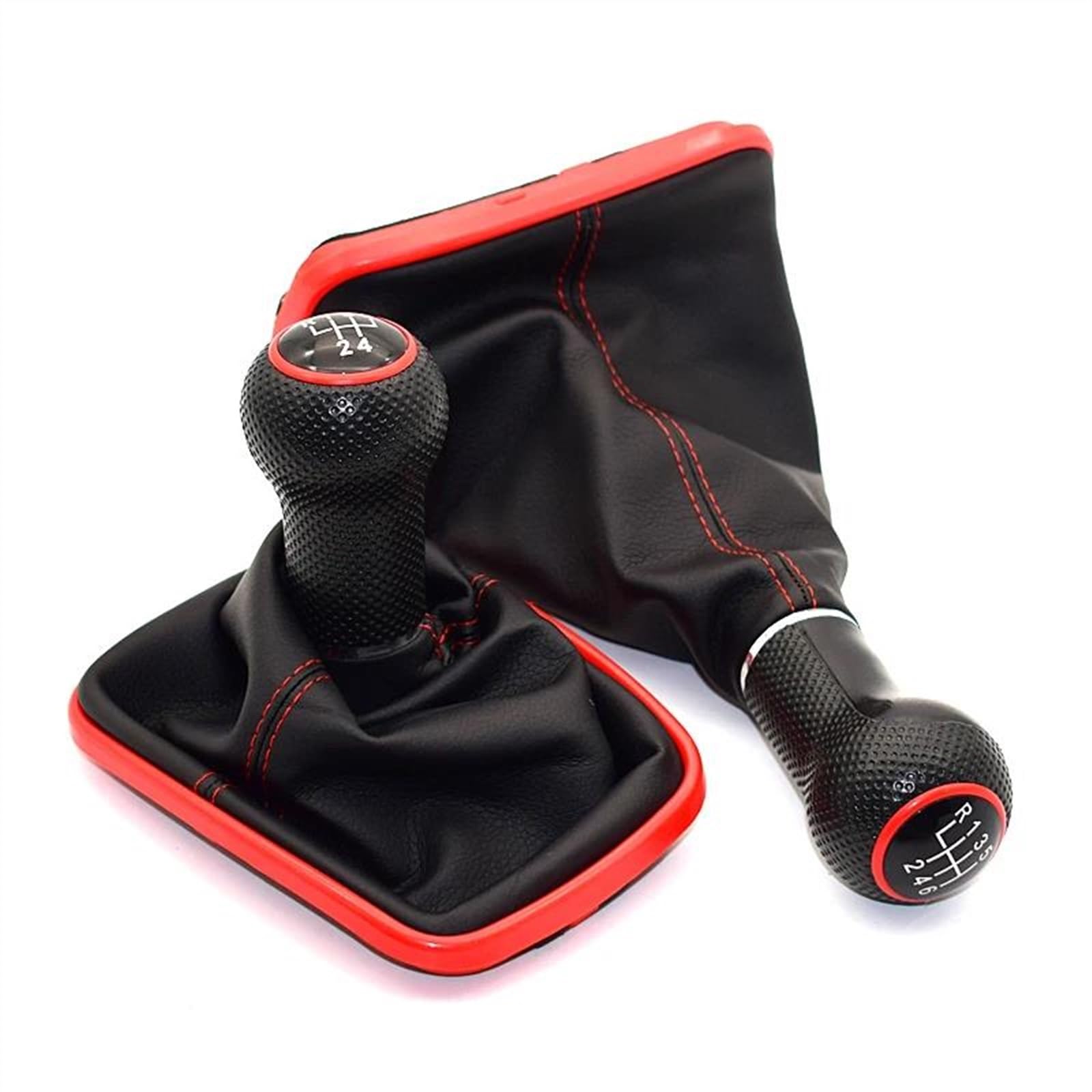 Gałka zmiany biegów samochodu 23 mm zamiennik do Golf 4 IV dla MK4 dla GTI R32 dla Bora dla Jetta 5 1999 2000 2001 2002 2003 2004 prędkość czarna rama gałka zmiany biegów dźwignia osłona gałka zmiany