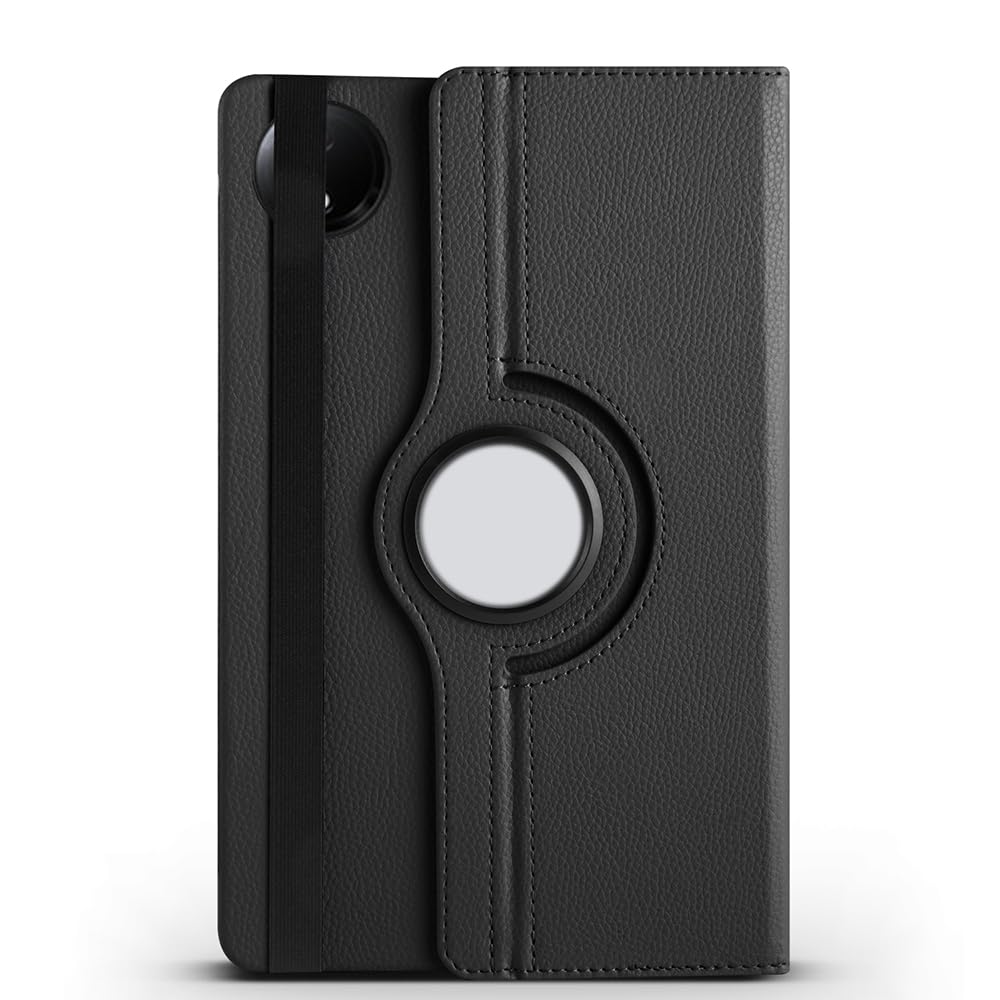 Zore Xiaomi ile uyumlu Redmi Pad SE 8.7 Zore Dönebilen Standlı Kılıf Siyah