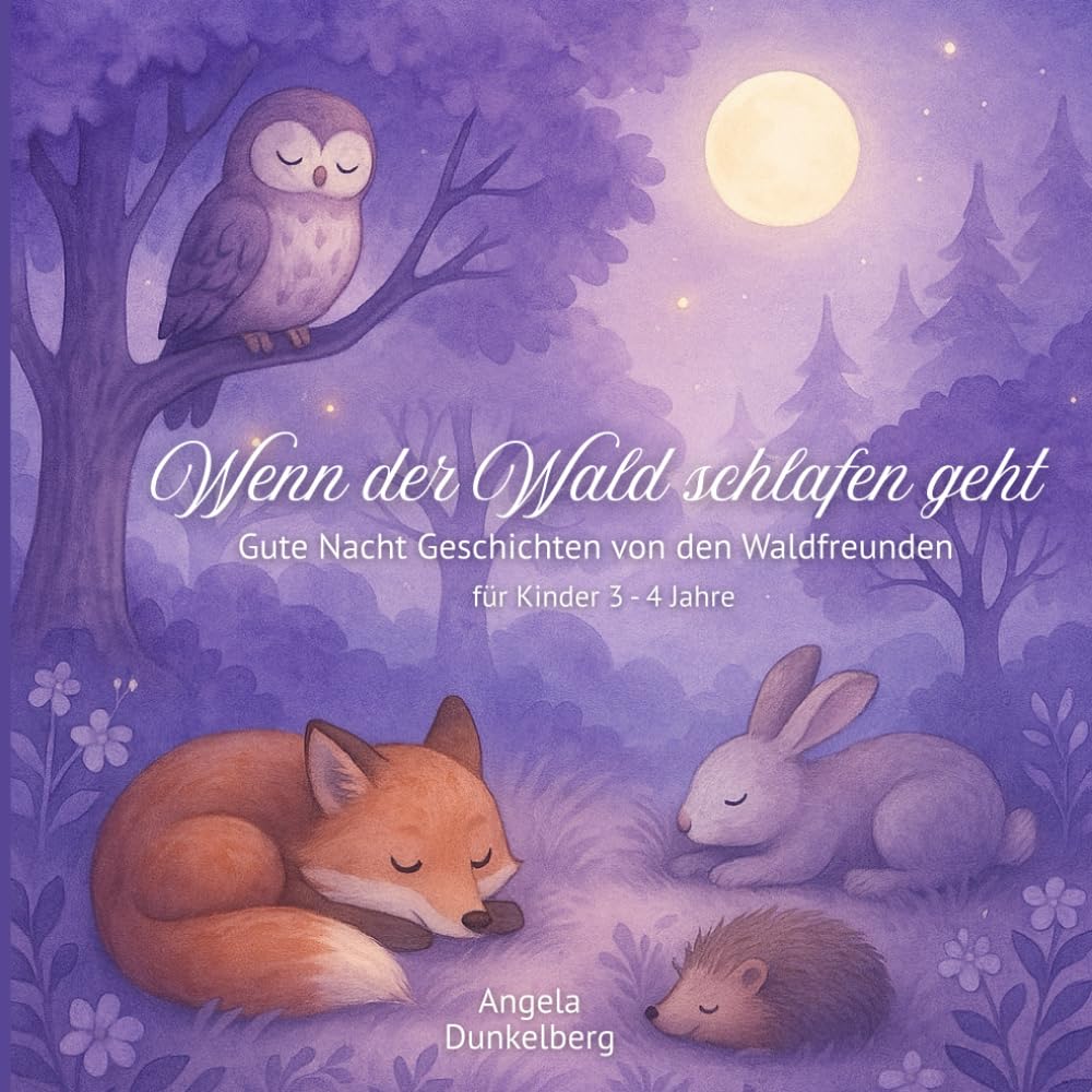 Wenn der Wald schlafen geht: Gute-Nacht Geschichten von den Waldfreunden