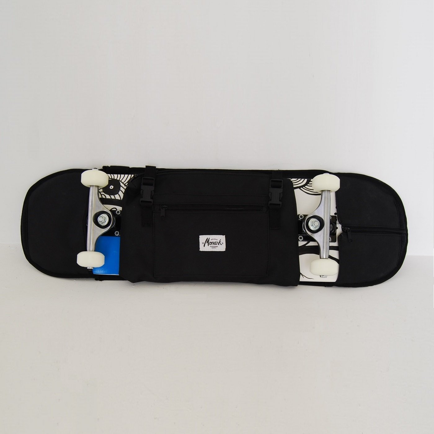Skateboard Sac a Dos pour Skate 7.5" - 8.5" - Noir