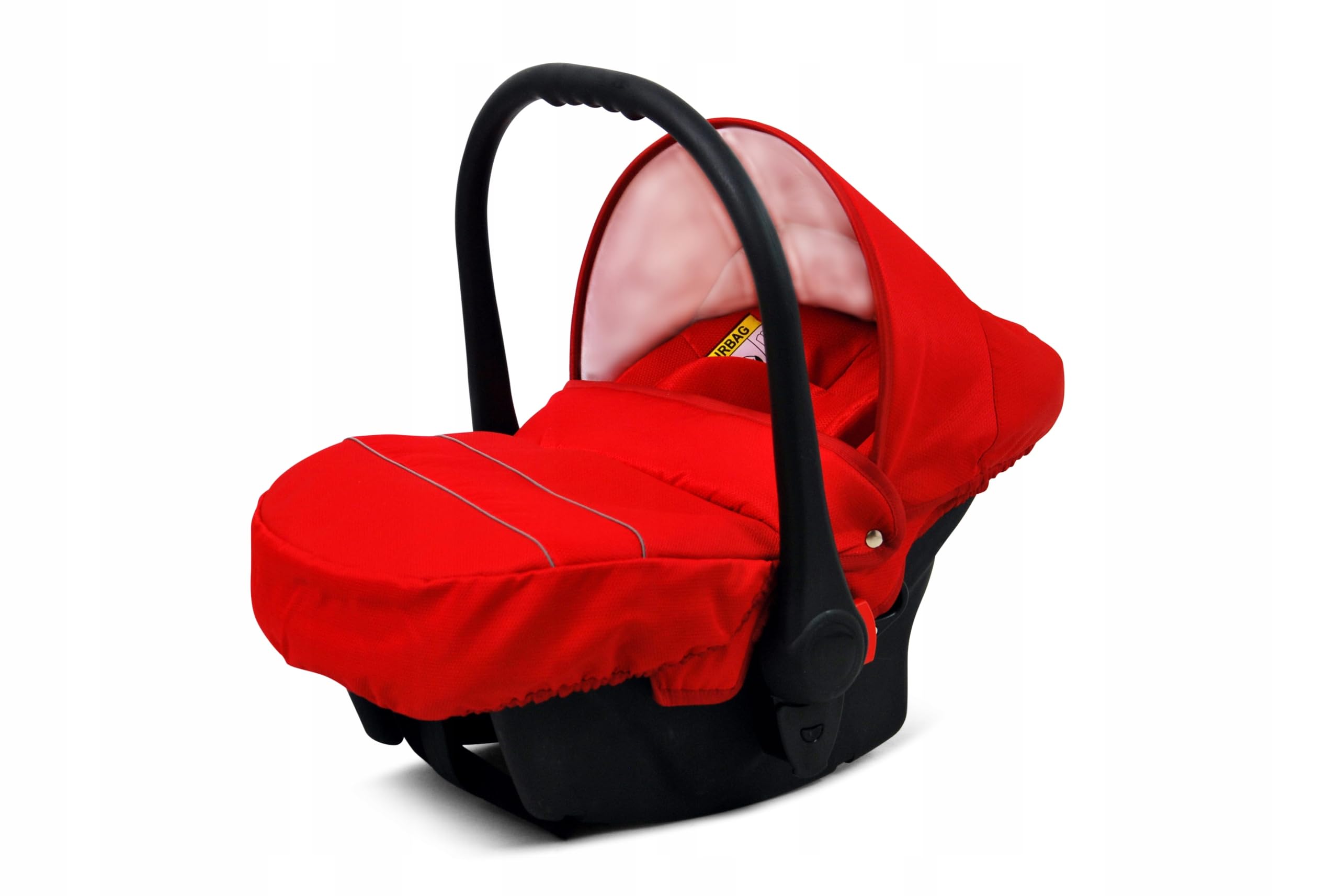 BabyLux® Zestaw wózków dziecięcych 3 w 1 – Miracle – w zestawie wanienka dla niemowląt, fotelik sportowy, fotelik samochodowy – zestaw wózków dziecięcych z torbą do przewijania, osłoną