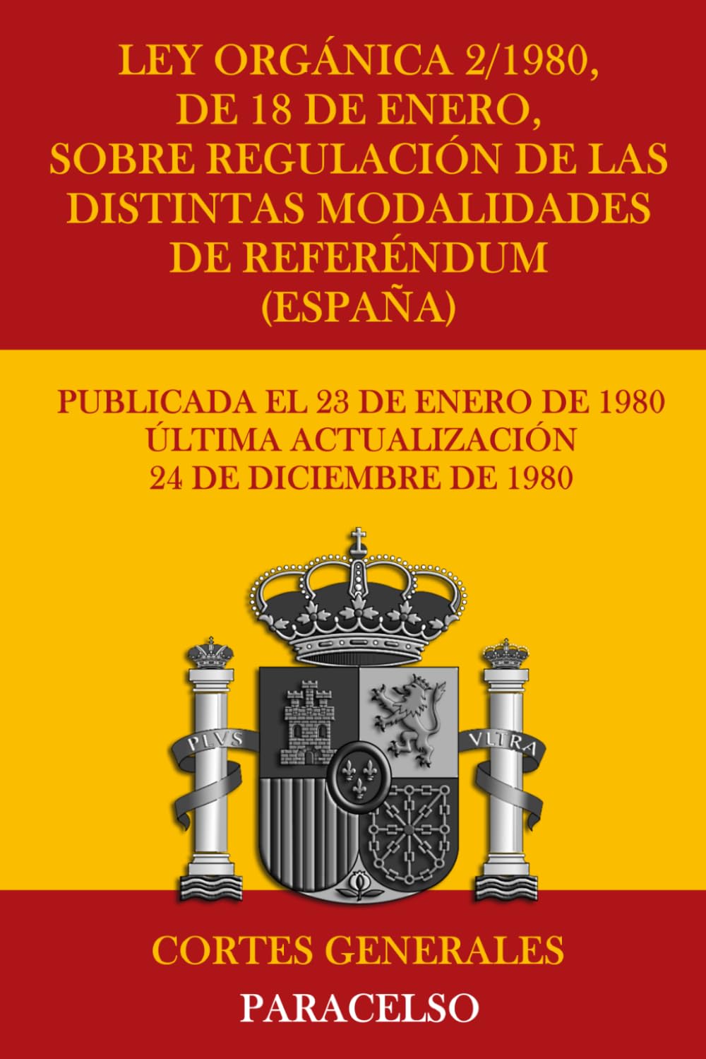 Ley Orgánica 2/1980, de 18 de enero, sobre regulación de las distintas modalidades de referéndum (España)