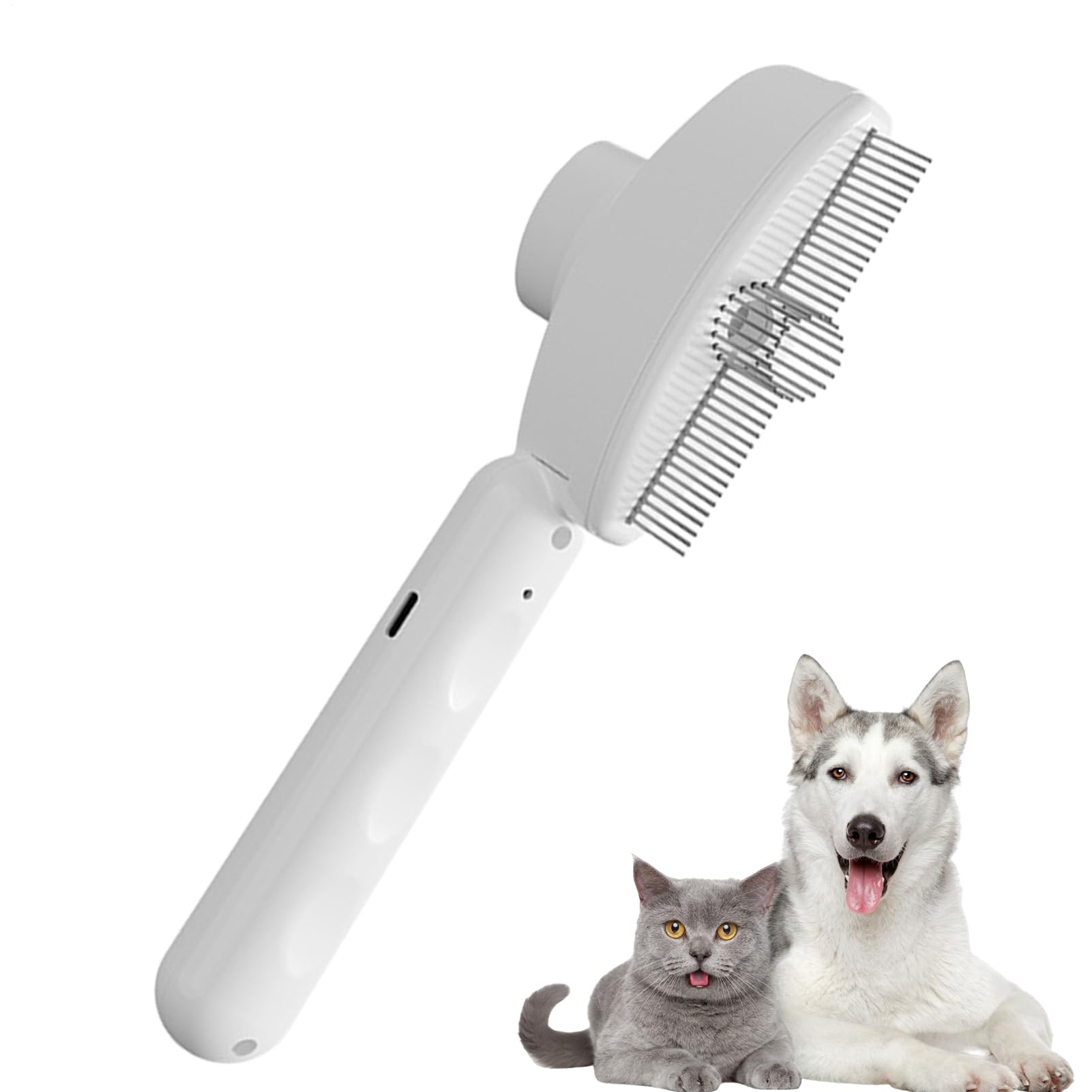Cepillo de vapor para perros ideal para desenredar el pelo 8
