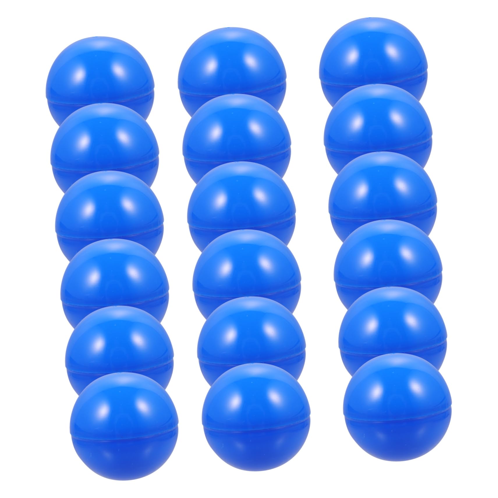 SUPVOX 25pcs Plastic Hollow Table Activity Pong for Game Party Decoration 40mm
