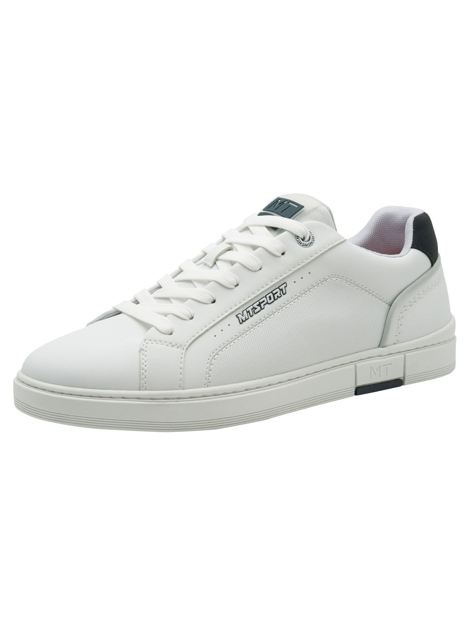 MARCO TOZZI Men's Sneaker Removable Footbed Sporty, White (White), 10.5 UK