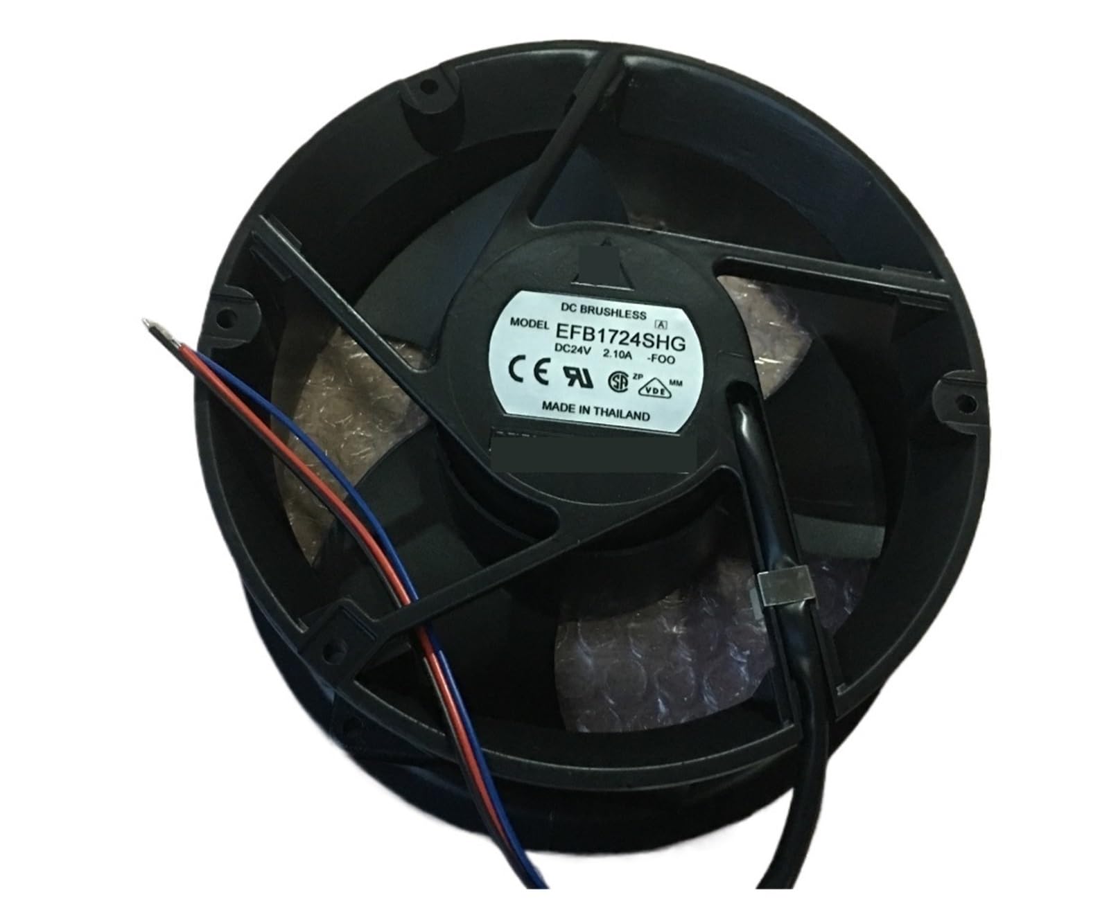 UITGVDQAT EFB1724HG-F00 EFB1724HG-R00 fan 24VDC 2.10A 172x50.8mm 3-Lead Wires(EFB1724HG-R00)